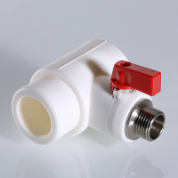 Коллектор полипропиленовый наборный Valtec с шаровым краном 40 мм х 3/4"