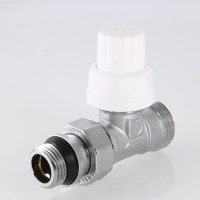 Клапан радиаторный Valtec прямой с дополнительным уплотнением 1/2 x 3/4" («евроконус»)