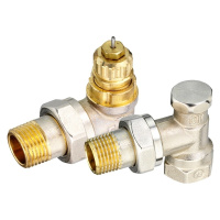 Набор термостатический для радиатора Royal Thermo 3/4" Click угловой