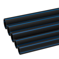 ПНД труба Tebo питьевая напорная 160х9,5 SDR17 (ПЭ100;10 атм) 12 м