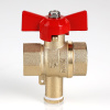 Кран шаровой Valtec Стандарт без покрытия для подключения датчика температуры