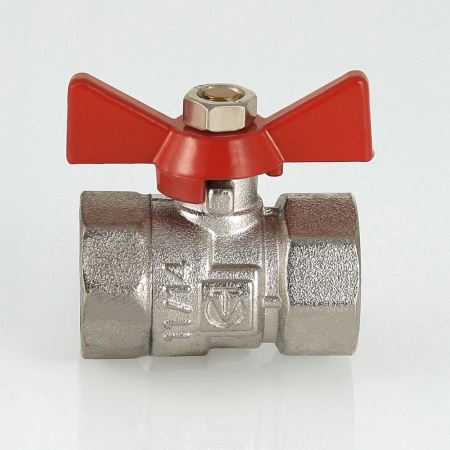Кран шаровой Valtec Compact с ручкой-бабочкой и внутренней резьбой 1/2"