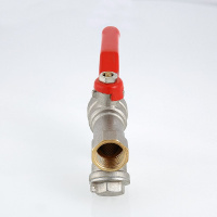 Кран шаровой Valtec Combi со встроенным фильтром и флажковой рукояткой 3/4"