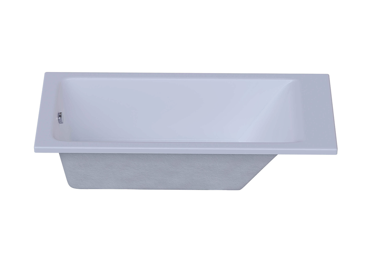 Акриловая прямоугольная ванна Aquatek Eco-Friendly Калибри 70 без фронтального экрана, без гидромассажа, без опоры(каркаса) 170 см