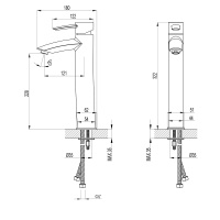 Смеситель Lemark Atlantiss LM3209C для раковины