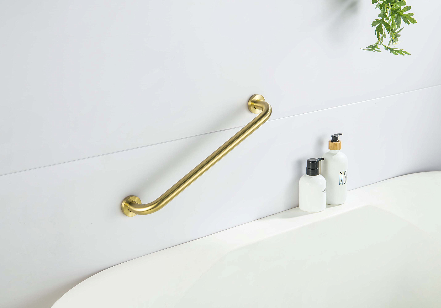 Поручень 450 мм Aquatek золото шлифованное