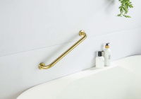 Поручень 450 мм Aquatek золото шлифованное