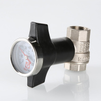 Кран шаровой Valtec c термометром 3/4"