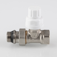 Клапан радиаторный Valtec прямой с дополнительным уплотнением 1/2"