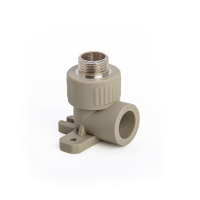 Угольник PPR 25 х 3/4" Lammin с креплением НР 60/10