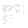 Комплект смесителей Lemark EVITTA LM0580C 2 в 1