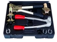 Ручной универсальный аксиальный пресс инструмент TIM для изготовления соединений с обжимающей и запрессовывающей муфтой экспандер для насадки универсальный, улучшенный