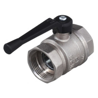 Кран шаровой латунный БАЗ 11Б27п1 DN 20 PN 40 муфта-муфта рычаг