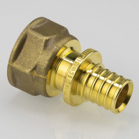 Фитинг надвижной Valtec с переходом на внутреннюю резьбу 32 (4,4) мм х 1"