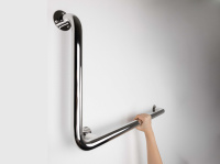 Поручень настенный г-образный Aquatek 60 см правый