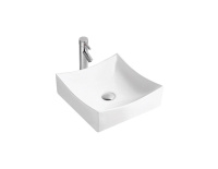 Раковина накладная Aquatek для монтажа на столешницу 400*400 мм 13  см