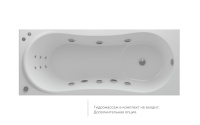 Акриловая ванна Aquatek Афродита 70 прямоугольная, слив справа, с каркасом и экраном, без гидромассажа 170 см 170 см