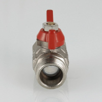 Кран шаровой Valtec Compact с ручкой-бабочкой и внутренней–наружной резьбой 3/4"