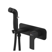 Смеситель Lemark Ursus LM7220BL с гигиеническим душем встраиваемый