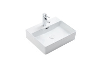 Раковина накладная Aquatek для монтажа на столешницу 420*130 мм 50 см