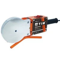 Паяльник TIM для ППР труб и фитингов 3шт насадки 75-110 2000 вт