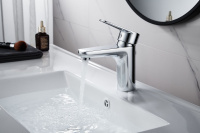 Смеситель Decoroom DR72011 одноручный для умывальника монолитный