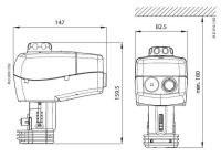 Электропривод Danfoss AMV 435 DN15-80