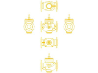 Клапан регулирующий фланцевый Danfoss VFM 2 DN15 0,4 м3/ч