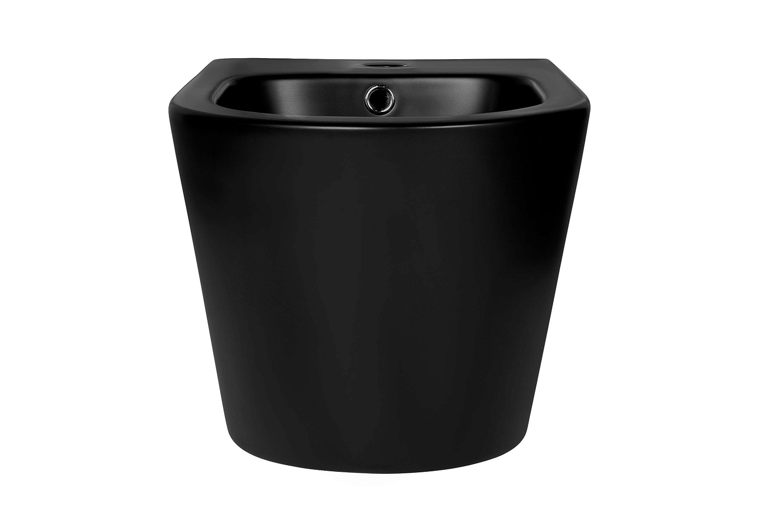 Биде подвесное Aquatek ВЕГА 530*360*330мм черный матовый