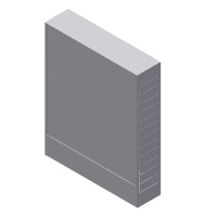 Шкаф коллекторный пристраиваемый Valtec ШРН высокий 180-5