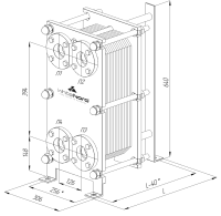 Разборный теплообменник WhiteNord S