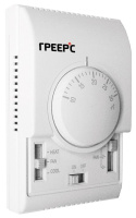 Комнатный термостат Греерс со встроенным трехступенчатым переключателем скорости TDS