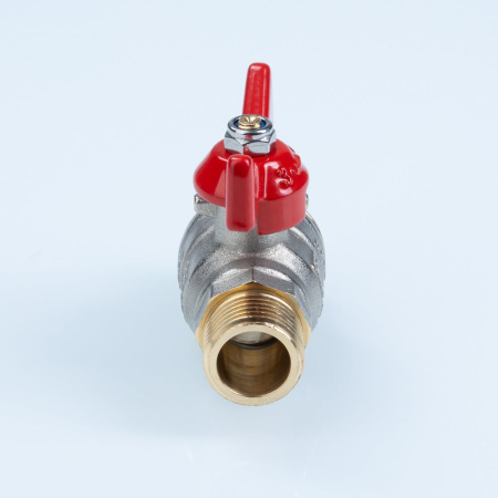 Кран шаровой Valtec ГОСТ с ручкой-бабочкой и наружной резьбой.