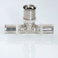 Пресс-фитинг Тройник Valtec 20 х 16 х 16 мм
