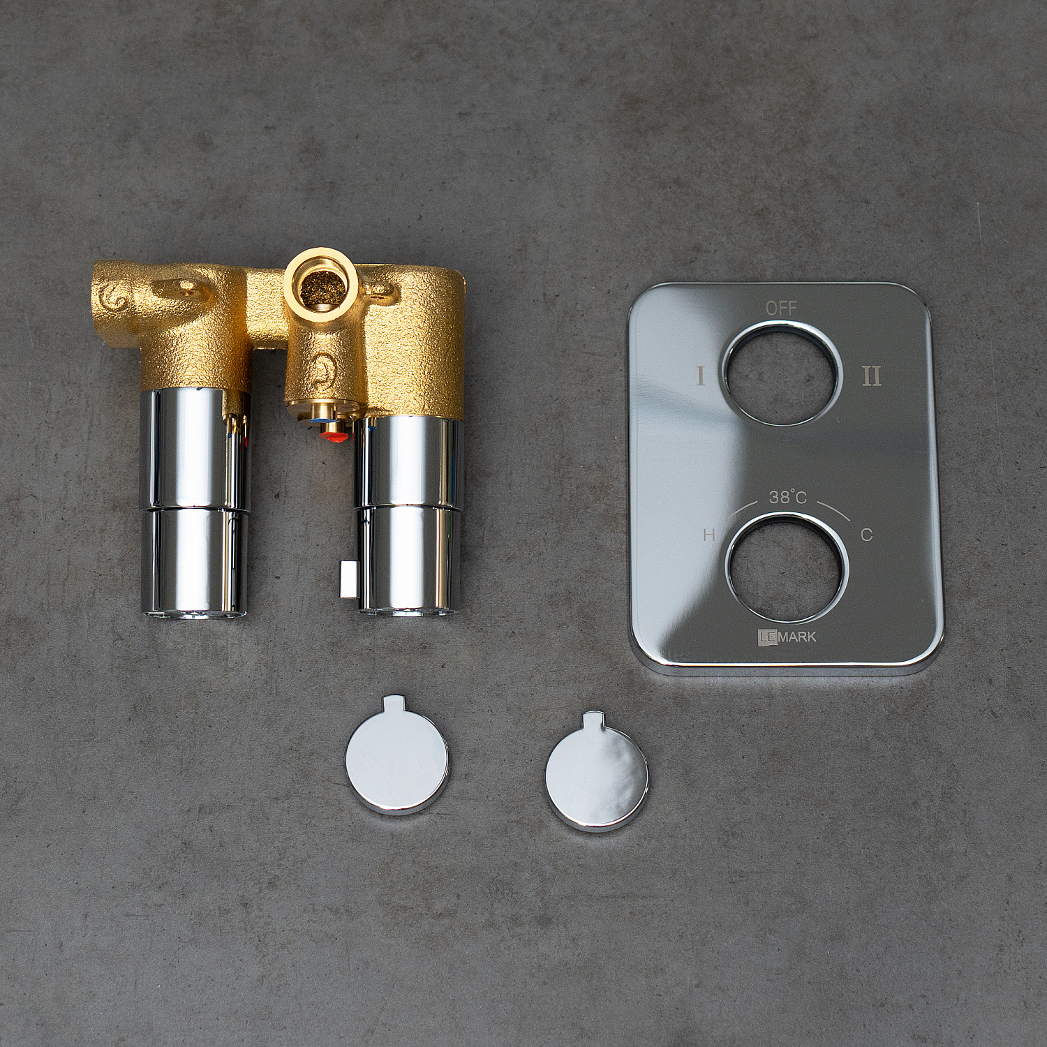 Смеситель Lemark Yeti LM7848C для ванны и душа встраиваемый