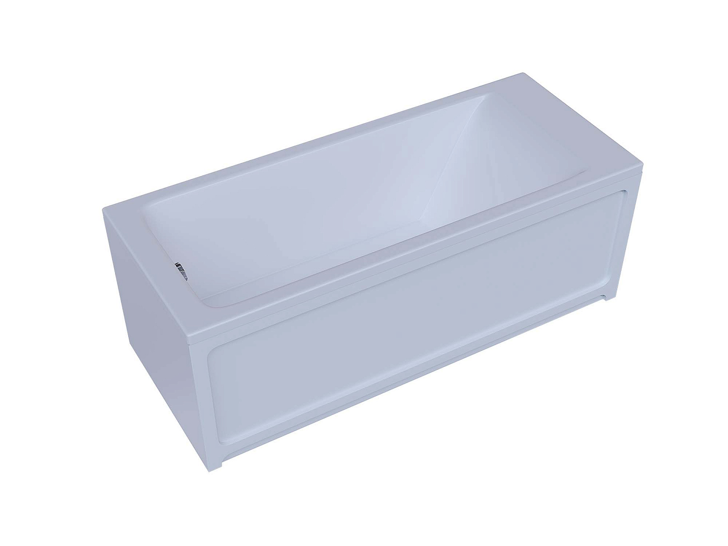 Акриловая прямоугольная ванна Aquatek Eco-Friendly Калибри 70 без фронтального экрана, без гидромассажа, без опоры(каркаса) 170 см