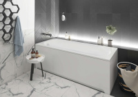 Акриловая прямоугольная ванна Aquatek Eco-Friendly Ника 75 без фронтального экрана, без гидромассажа, без опоры(каркаса) 170 см