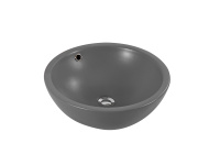 Раковина накладная Aquatek 440*440*175мм серый матовый