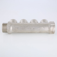 Коллектор Valtec с внутренней резьбой 3/4"х 1/2" 4 вых
