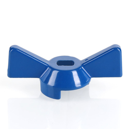 Ручка-бабочка Valtec для крана cиняя
