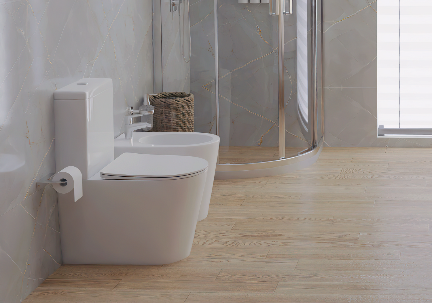 Биде напольное Aquatek ВЕГА AQ1058-00 540*365*410мм