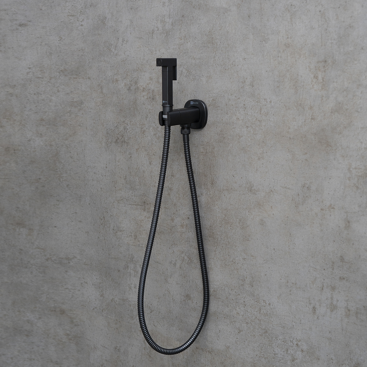 Смеситель Lemark Solo LM7172BL с гигиеническим душем встраиваемый