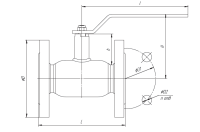 Кран шаровой LD КШЦФ Energy из стали 12Х18Н10Т Ду 50 Ру4,0 5 исп.