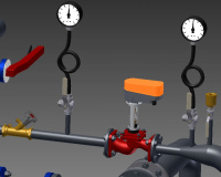 Клапан регулирующий с наружной резьбой Danfoss VRB 2 DN50