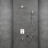 Смеситель Lemark Melange LM4922CW для ванны и душа встраиваемый