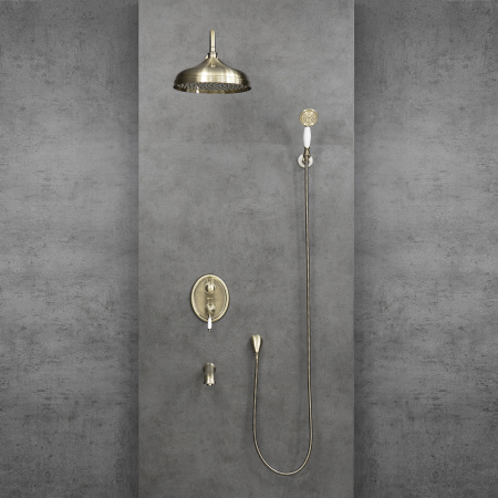 Смеситель Lemark Villa LM4822B для ванны и душа встраиваемый