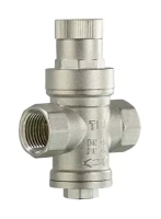 Редуктор давления TIM под манометр никелированный Ду 15 (1/2")