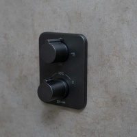 Смеситель Lemark Bronx LM3749BL для ванны и душа термостатический встраиваемый