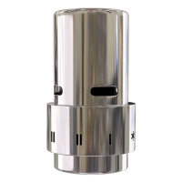 Термоголовка жидкостная Royal Thermo Design Click Хром