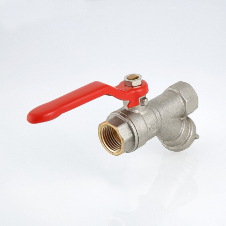 Кран шаровой Valtec Combi со встроенным фильтром и флажковой рукояткой 1/2"